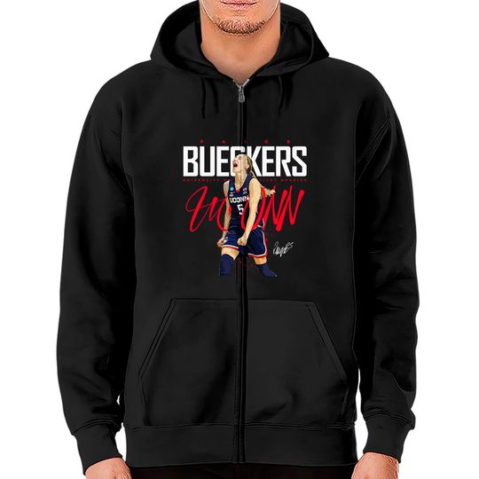 Discover Paige Bueckers - Paige Bueckers College Basketball - Zip Hoodies
