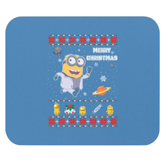 Discover Minions Funny ugly christmas sweater - Ugly Christmas Sweater - Mouse Pads