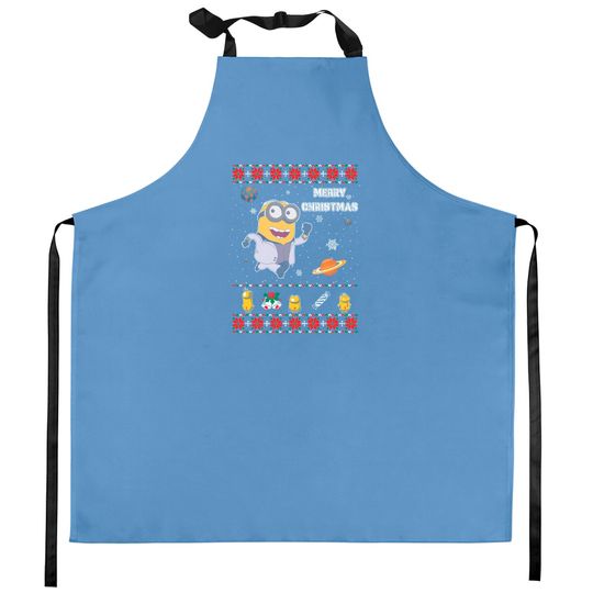 Discover Minions Funny ugly christmas sweater - Ugly Christmas Sweater - Kitchen Aprons