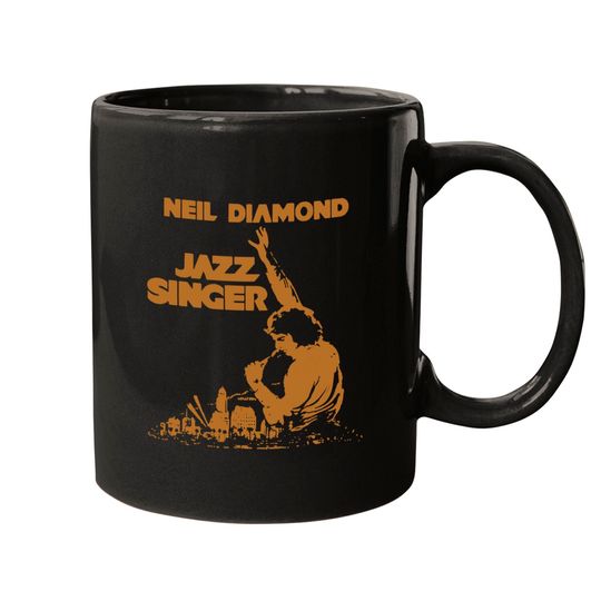 Discover Neil Diamond Jazz Singer Vintage Mug