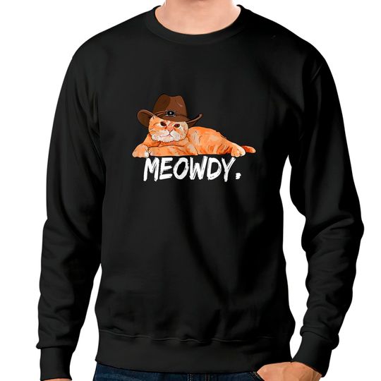Discover Kitten Lovers Gift Meowdy Texas Cat Sweatshirts