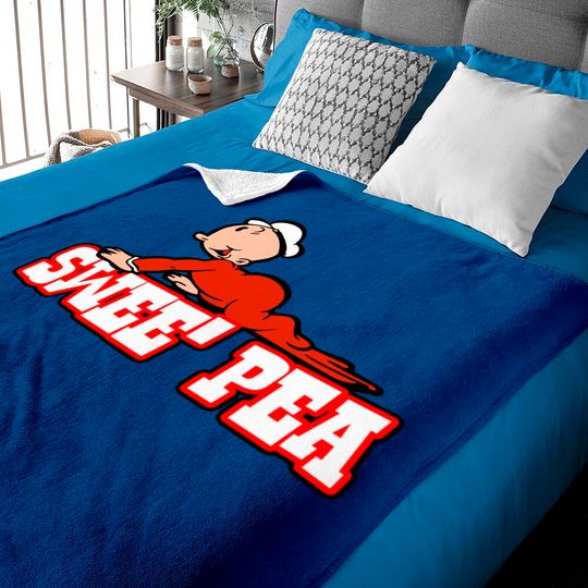 Discover Swee' Pea from Popeye - Popeye - Baby Blankets