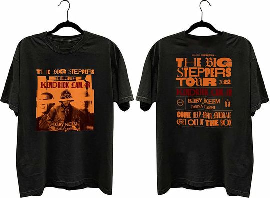 Discover Kendrick Lamar The Big Step Tour 2022 Double Sided T-shirt