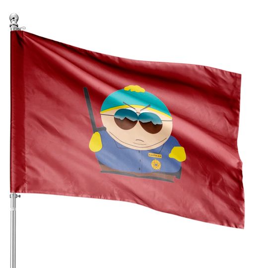 Discover Respect my authoritah! - Eric Cartman - Cartman - House Flags