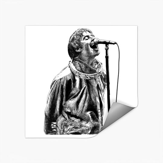 Discover Liam Gallagher - Oasis - Stickers