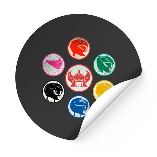 Discover Power Rangers - Power Rangers - Stickers