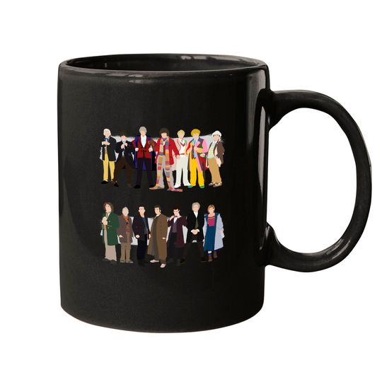 Discover All the Doctors - Doctor Who - Mugs