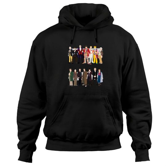 Discover All the Doctors - Doctor Who - Hoodies