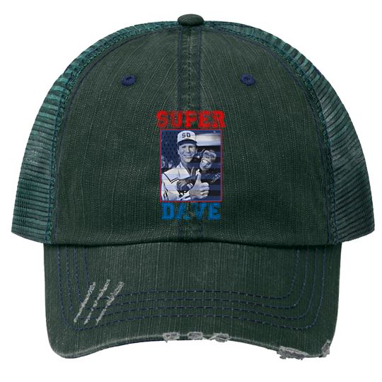Discover Super Dave - Super Dave Osborne Print Trucker Hats
