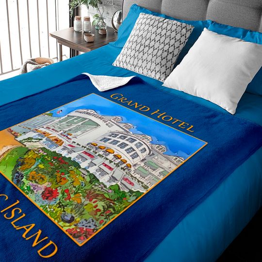 Discover Grand Hotel in Mackinaw Island, Michigan - Mackinac Island - Baby Blankets