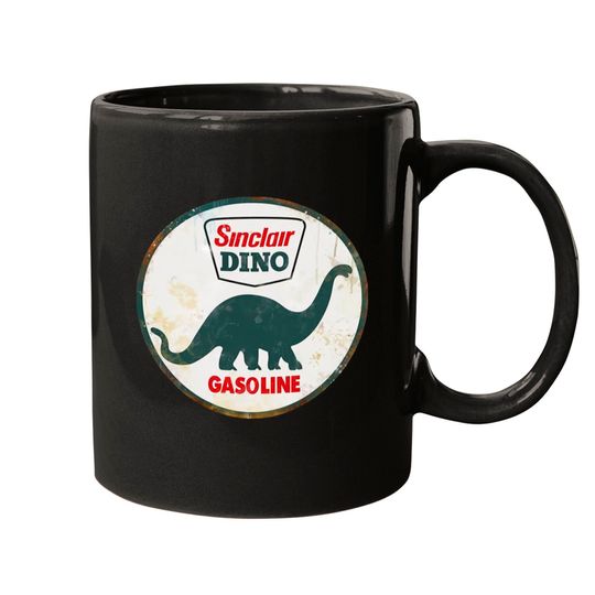 Discover Vintage Sinclair Logo - Motor Oil Gas Pump Motor Sport Gasoline - Mugs