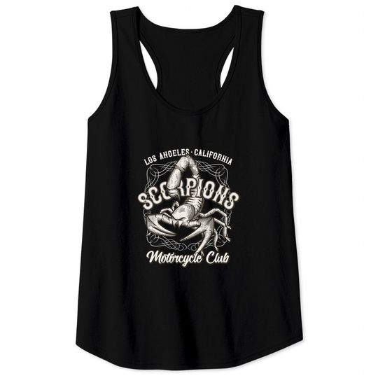 Discover Scorpions Band Tank Tops
