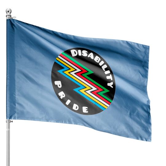 Discover Disability Pride House Flags