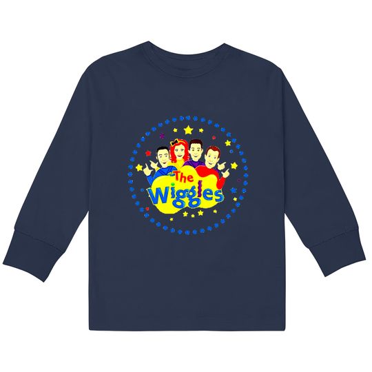 Discover the wiggles band rock - The Wiggles Band Rock -  Kids Long Sleeve T-Shirts