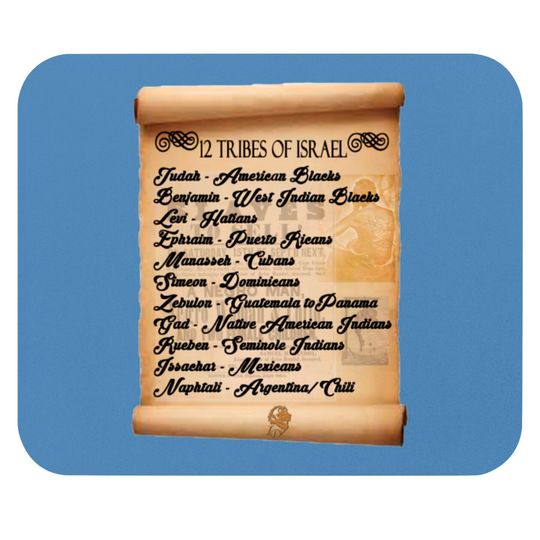 Discover 12 tribe chart Mouse Pads