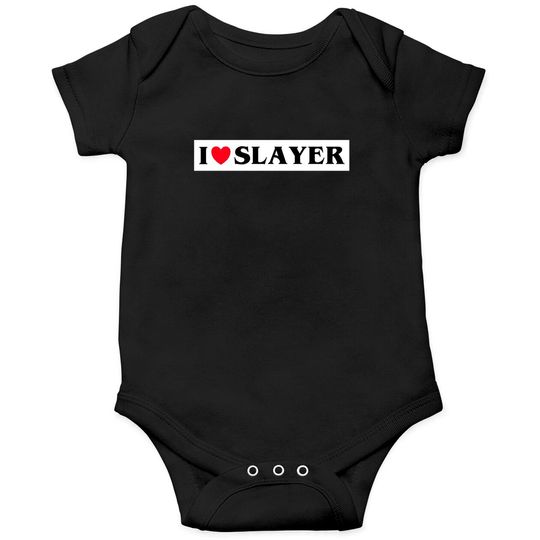 Discover I Heart Slayer I Really Do Slayer Onesies