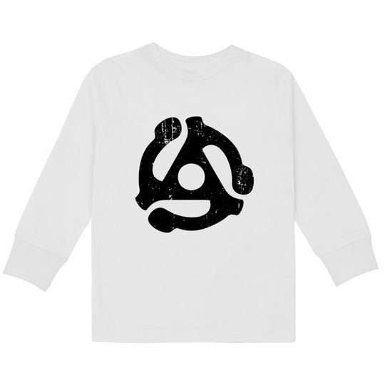 Discover Vintage 45 Recording adapter Gift 60s & 70s Music - Recording Adapter -  Kids Long Sleeve T-Shirts