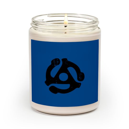 Discover Vintage 45 Recording adapter Gift 60s & 70s Music - Recording Adapter - Scented Candles