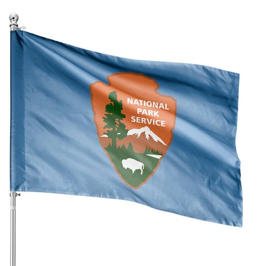 Discover national park service logo - National Park Gift - House Flags