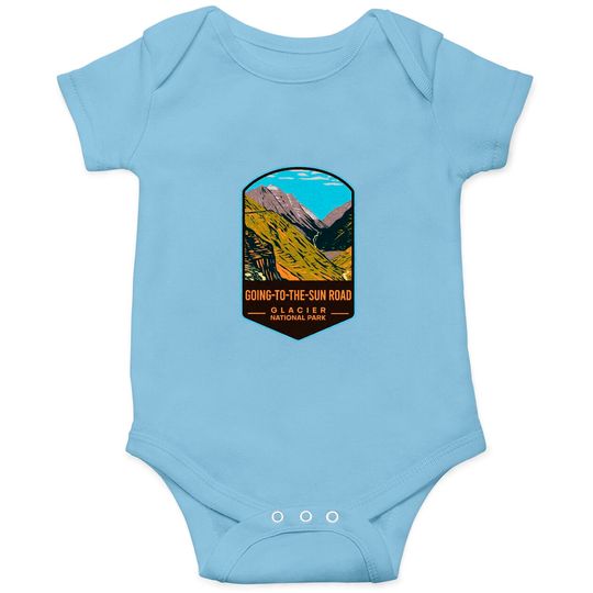 Discover Going To The Sun Road Glacier National Park Onesies