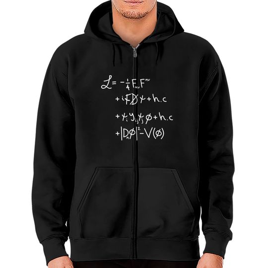 Discover Universe Lagrangian Zip Hoodies