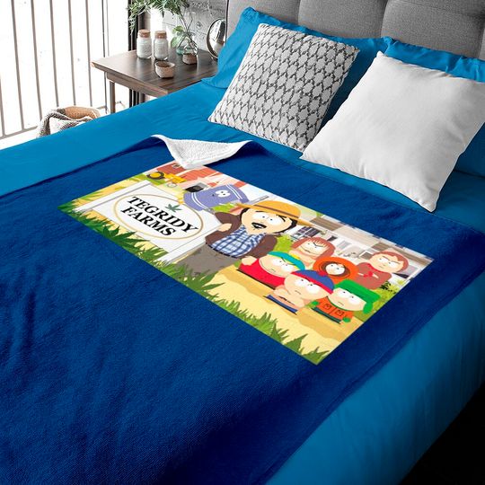 Discover Parc Tegridy Farms Randy Marsh South Baby Blankets