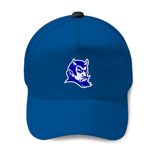 Discover Vintage Style Blue Devil Mascot (Bluer) - Duke Basketball - Baseball Caps