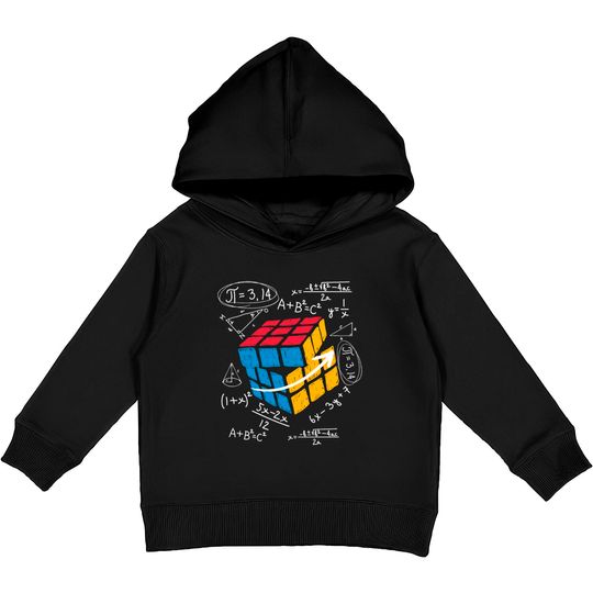 Discover Cool Math Rubix Cube Shirt Funny Rubik Cube Math Kids Pullover Hoodies