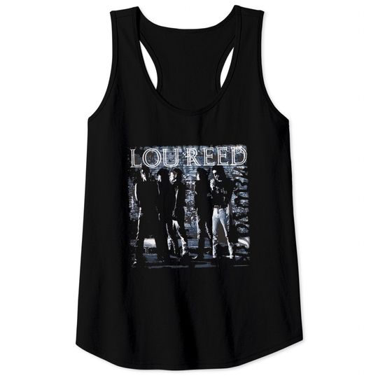 Discover LOU REED New York The  Velvet Rock Metal Band Black Shirt, LOU Reed Metal Band Vintage Tank Tops