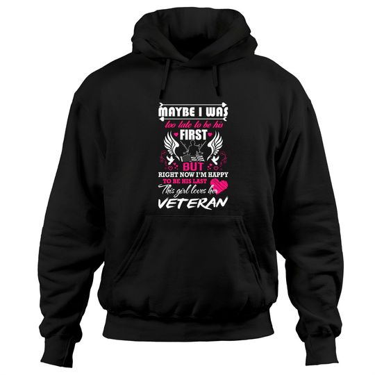 Discover Veteran wife - Veteran wife - this girl loves he Hoodies