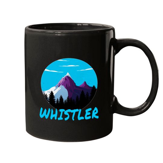 Discover Whistler Hiking Mountains Mugs