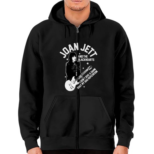 Discover Joan Jett and The Blackhearts - Joan Jett And The Blackhearts - Zip Hoodies
