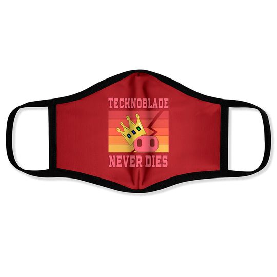 Discover Technoblade never dies Face Masks