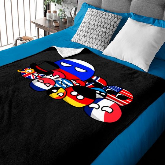 Discover CountryBalls - Country Balls - Baby Blankets