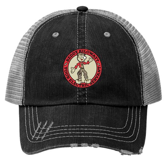 Discover REDDY KILOWATT IS FUN - Reddy Kilowatt - Trucker Hats