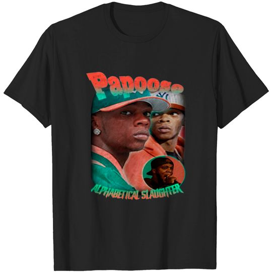 Discover Papoose Tshirt | Alphabetical Slaughter |  Heavy Cotton Tee