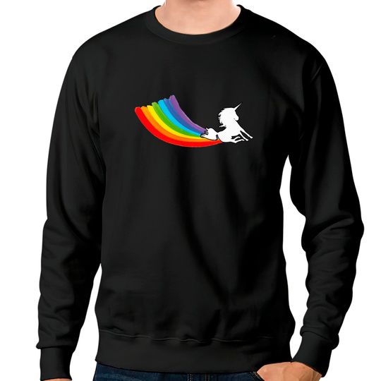Discover Rainbow Poop Sweatshirt Funny