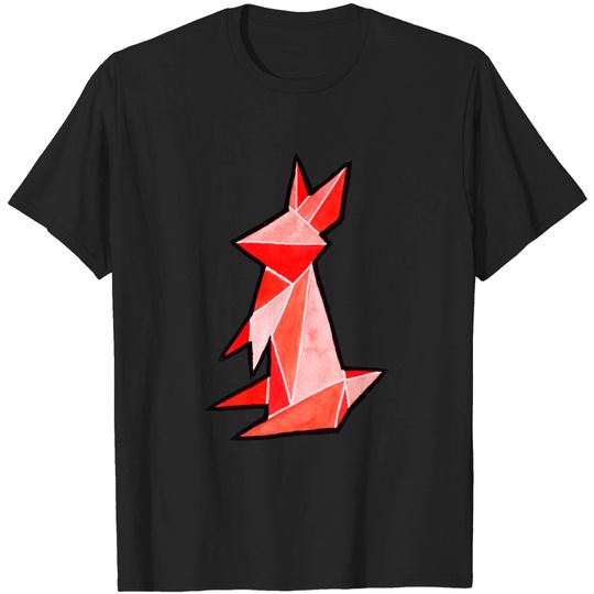 Discover Origami Rabbit Watercolor - Bunny - T-Shirt