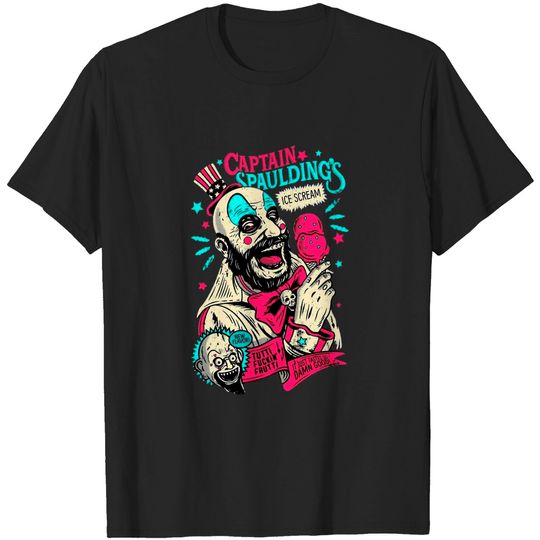 Discover Captain Spaulding House of 1000 Corpses T-Shirt