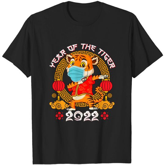 Discover Chinese Zodiac Horoscope Decor New Year of the Tiger 2022 T-Shirt
