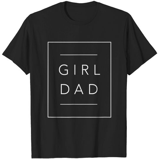 Discover Father of Girls Tee, Proud New Girl Dad T-Shirt