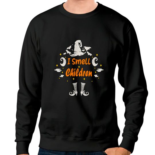 Discover I Smell Children Sweatshirt Halloween I Smell Children Funny Teacher