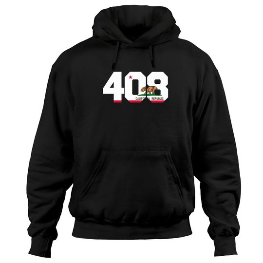 Discover Area Code 408 Hoodie - San Jose California