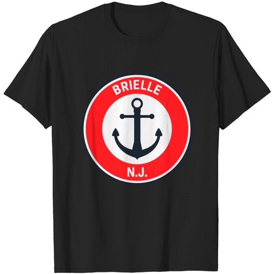 Discover Vintage Brielle New Jersey - Brielle New Jersey - T-Shirt