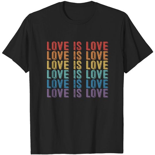 Discover Happy Pride Month Love Is Love Tshirt