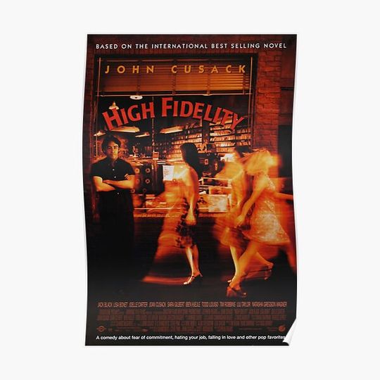 Discover High Fidelity Movies Poster Premium Matte Vertical Poster