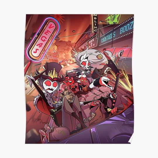 Discover Helluva Boss Premium Matte Vertical Poster