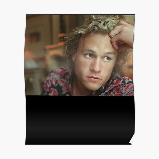 Discover Heath ledger Premium Matte Vertical Poster