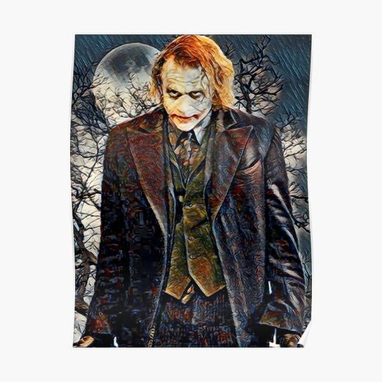 Discover Heath ledger Premium Matte Vertical Poster