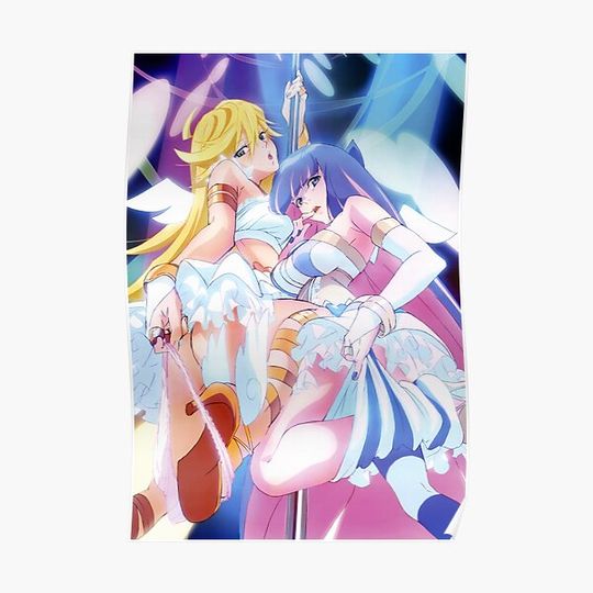 Discover panty and stocking official art Premium Matte Vertical Poster